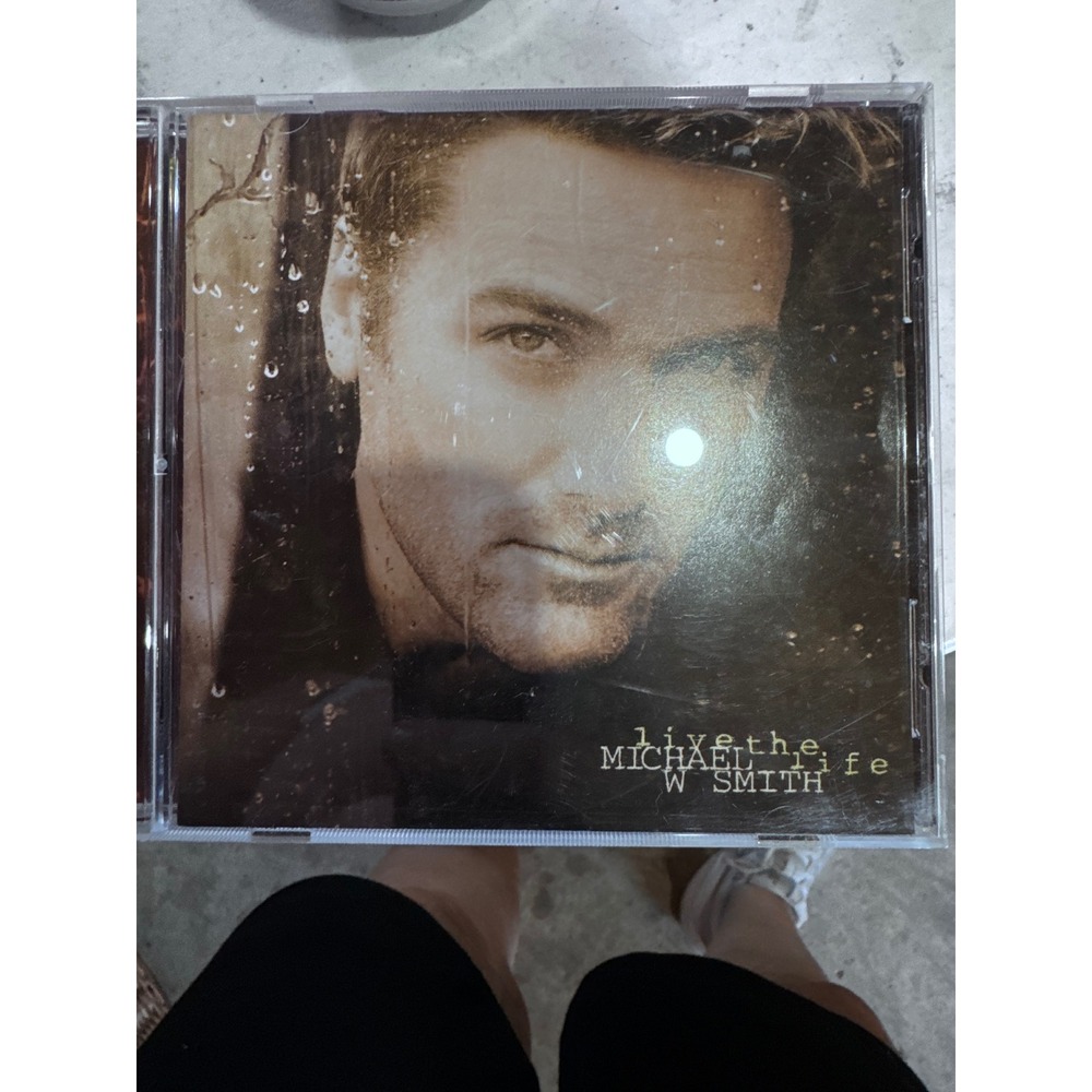 Michael W Smith Live the Life CD 1998 Contemporary Christian Music CCM Reunion